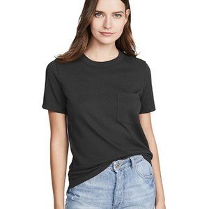 Madewell Tomboy Pocket Tee Coal Size Small
